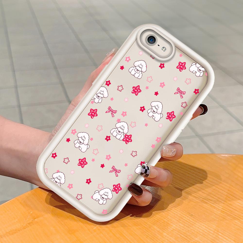 Soft Silicone Square Ladder Printing Pattern Phone Casing Full Cover Camera Shockproof Protection Rubber Case for iPhone Infinix Tecno OnePlus