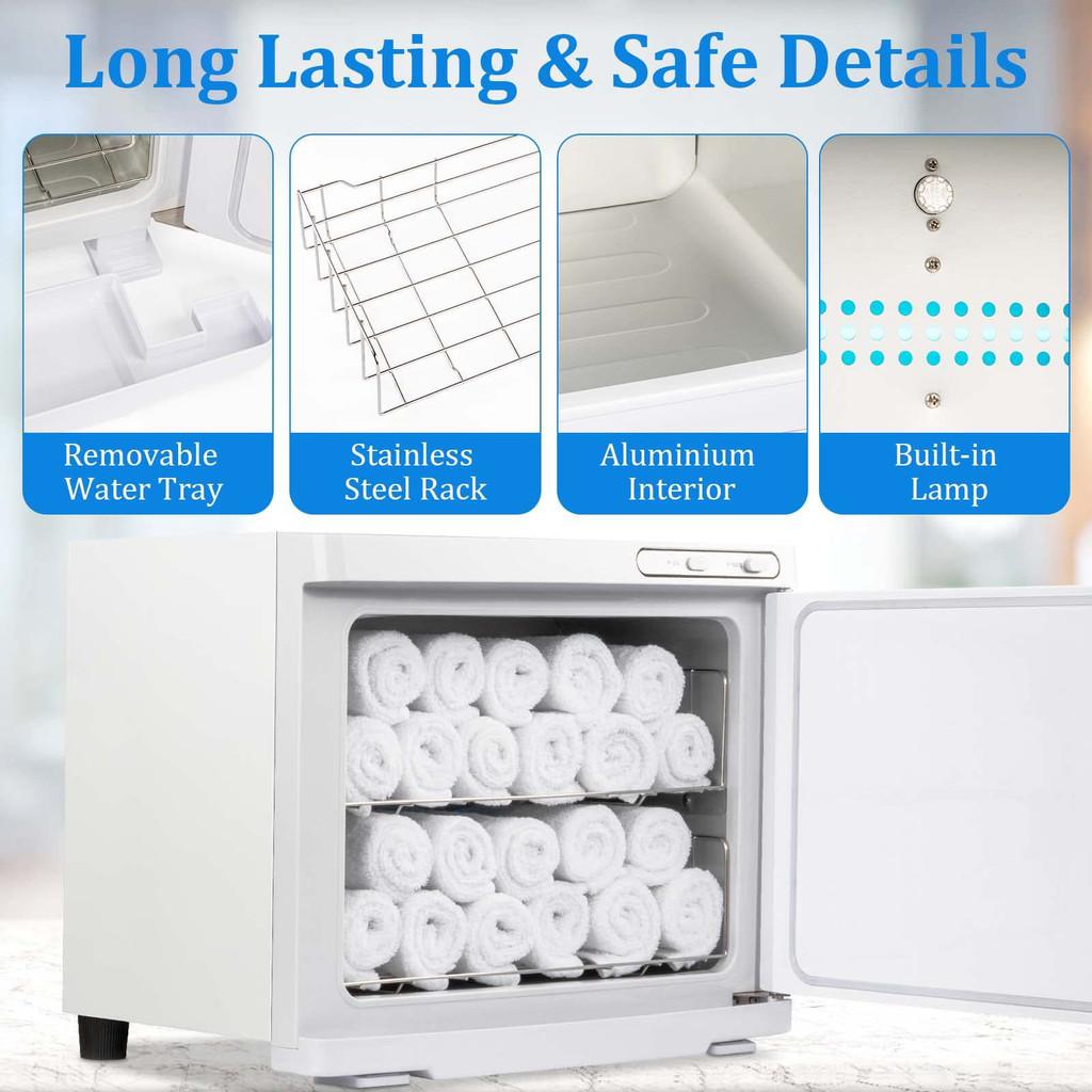 23L Large Capacity Multifunctional Heating Tool Beauty Salon Wet Towel Heating Disinfection Cabinet Small Hot Towel Machine
