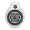 Electric Shower Back Cleaning Brush Deep Cleansing Wall Mounted Automatic Back Scrubber with Replacement Silicone Brush