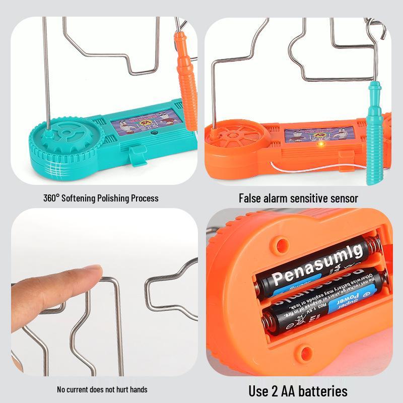 Electromagnetic Maze Challenge: Interactive Hand-Eye Coordination Game for Kids