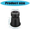 Set of 9 Sturdy Rubber Bed Risers 2Inch Thick Leg Extenders Accessory for Desk Chair Sofa Storage Solution Use