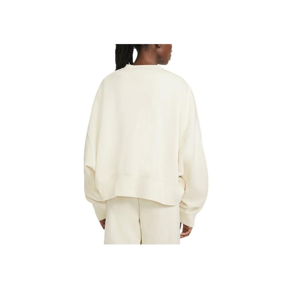 Nike Sportswear Essential Loose Fit Crewneck Sweatshirt Women Sweatshirts Coconut-Milk CK0169-113