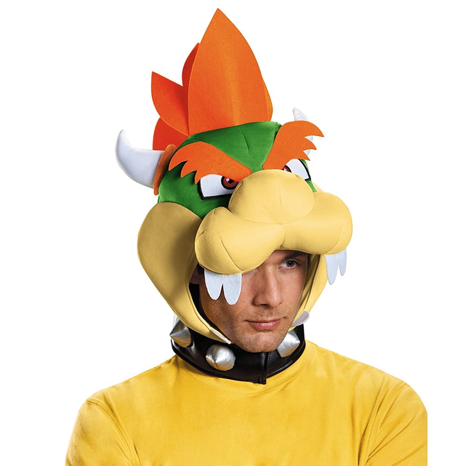 

Головной убор Bowser для взрослых жёлтый
