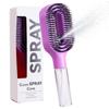 Brosse à cheveux peigne pulvérisateur avec fonction brume fine pour des cheveux lisses sans nœuds, soins et coiffage