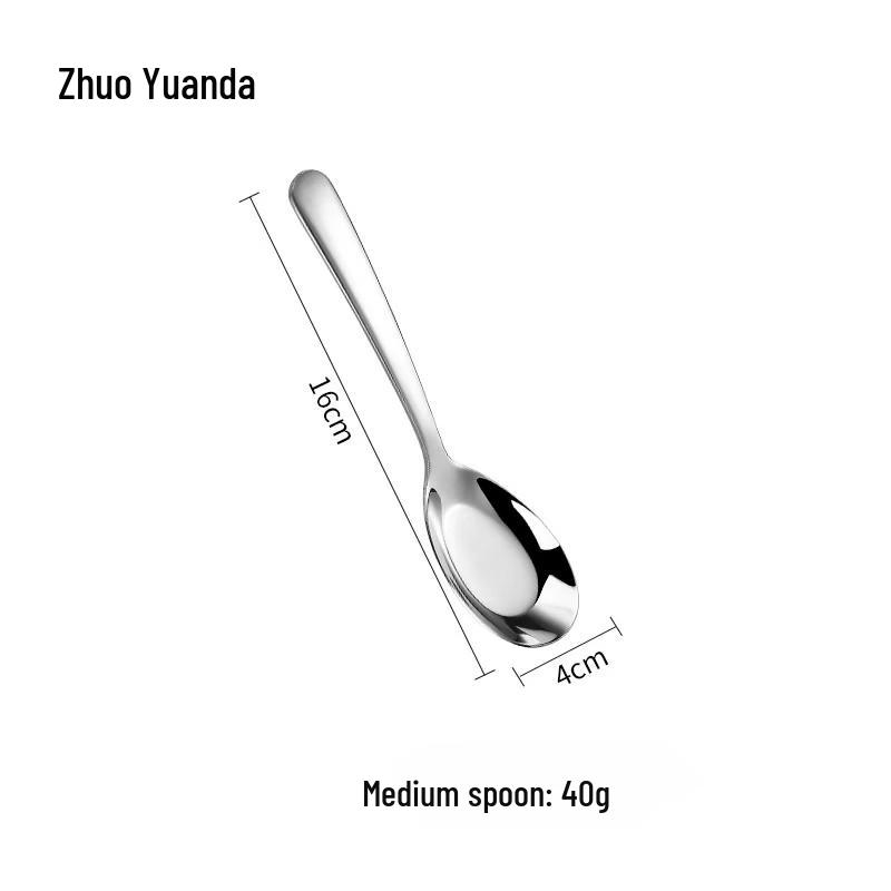 

Столовые ложки с плоским дном из нержавеющей стали Zhuo Yuanda