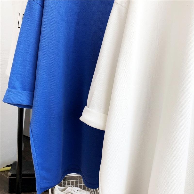 2023 Autumn/Winter Loose Long-Sleeve Maternity T-Shirt for Women