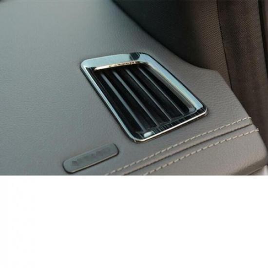 For Ford Ranger 2015- 2PC Titanium Trim Black Left And Right Air Outlet Vent