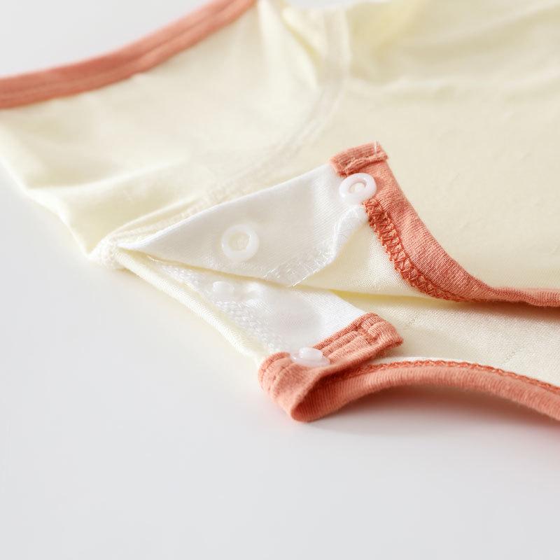 Summer Baby Romper - Newborn Short Sleeve, Round Neck Cartoon Bodysuit