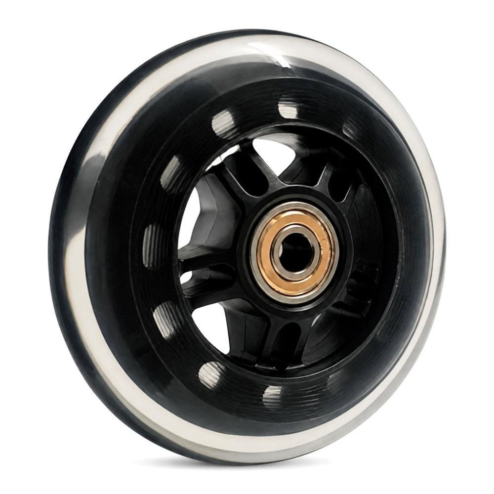 Silent Replacement Wheels 4 Inch Bearing Caster Wheels Durable PU Casters Doors