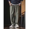 American Retro Heavy-Duty Pure Cotton Thickened Wide-Leg Work Pants for Men, Winter Tapered Pants, Export Men's Casual Long Pants