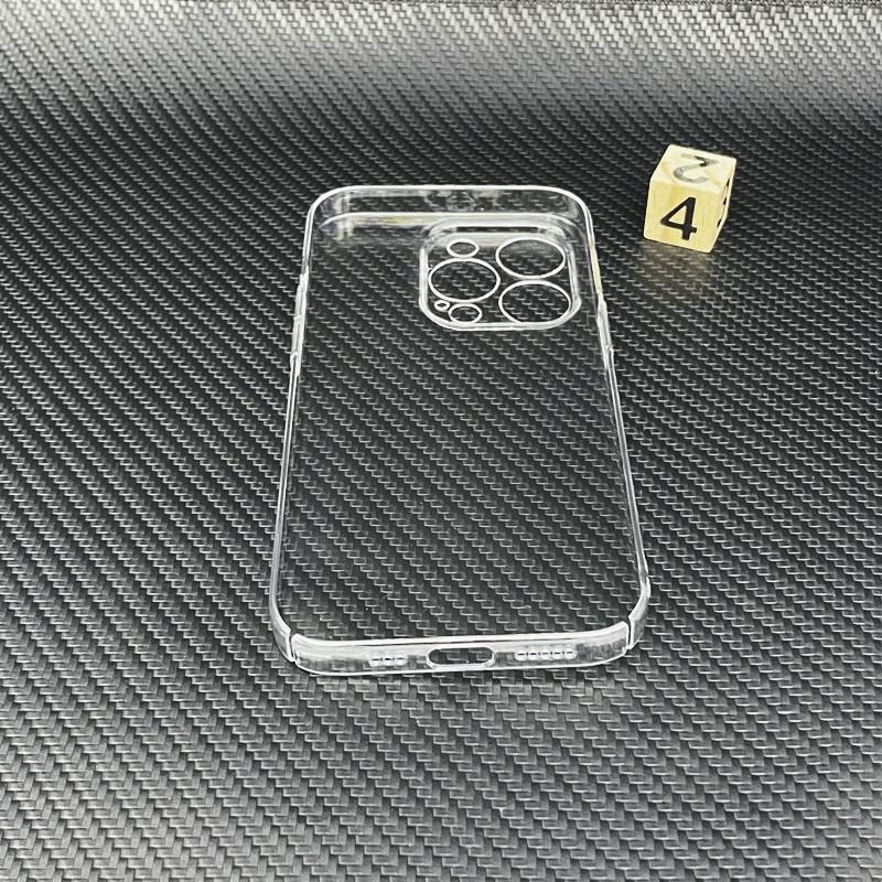 Apple 12/13/15/16 Pro Transparent Protective Case with Precise Camera Cutout - Unisex