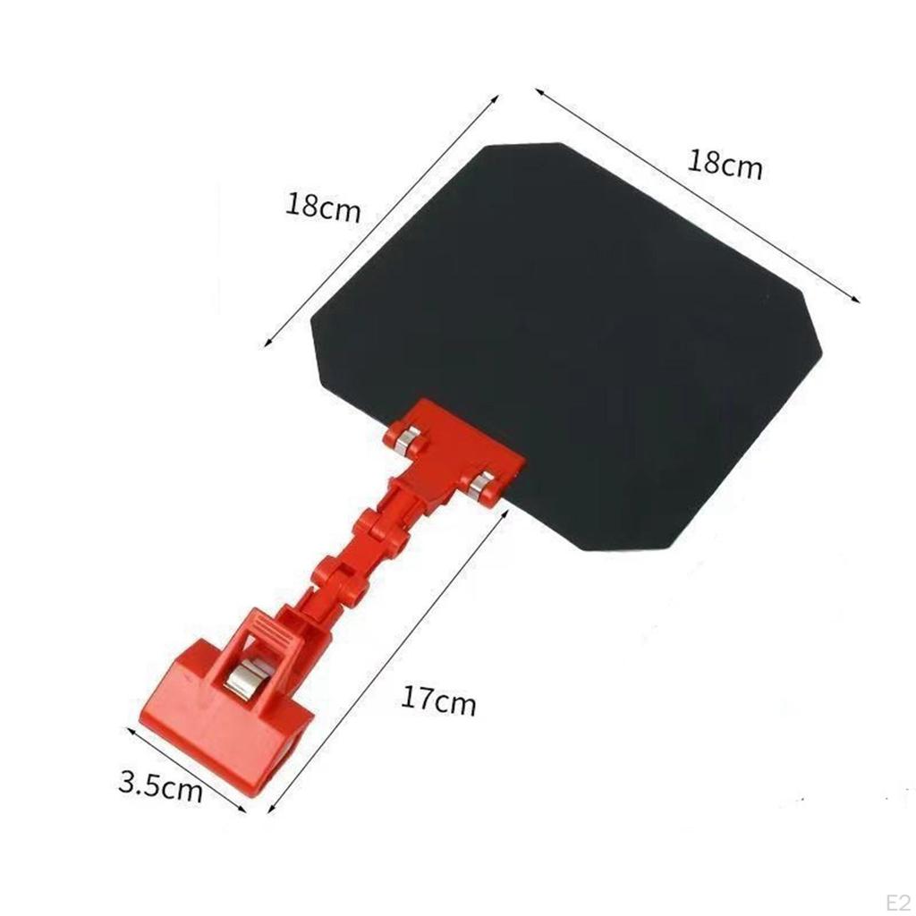 Auto Darkening Welding Filter Lens with Rotating Clip for Argon ARC Accessories Easily