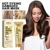 Keratin Hair Repair Cream - Smooth Frizz Control, Deep Conditioner for Dry Damaged Hair, Nourishing Leave-In Treatment