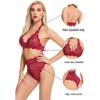 Women's Sleepwear  Spaghetti Strap Dress  Transparent Sexy Nightgowns Lace  Pajamas  Sexy Set Lingerie