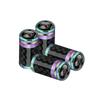 4pcs Carbon Fiber Car Wheel Tire Valve Cap Tyre Stem Cover Auto Accessorie For Peugeot 108 2008 206 207 306 308 508 107 3008 208