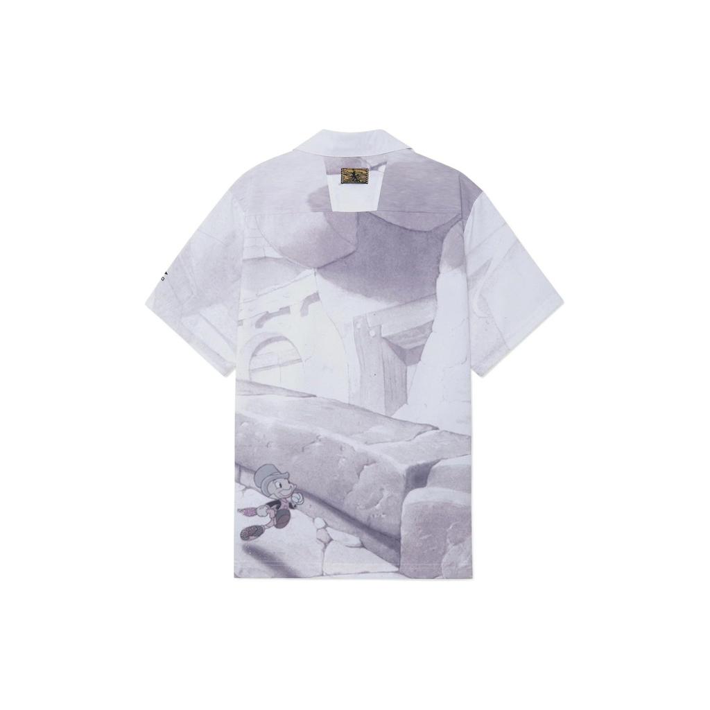 Li Ning X Disney Shirt Men's White Sand Gray ASHS431-1