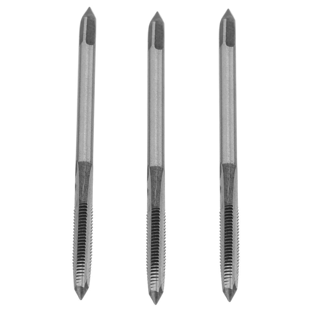 

3PcsSet M3M4M5 Bearing Steel Hand Thread Tap Screw Taps Tool(M5)