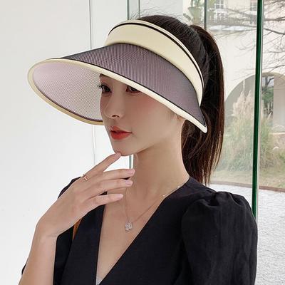 Color-changing Sun Cap (ivory) UV Protection Hat
