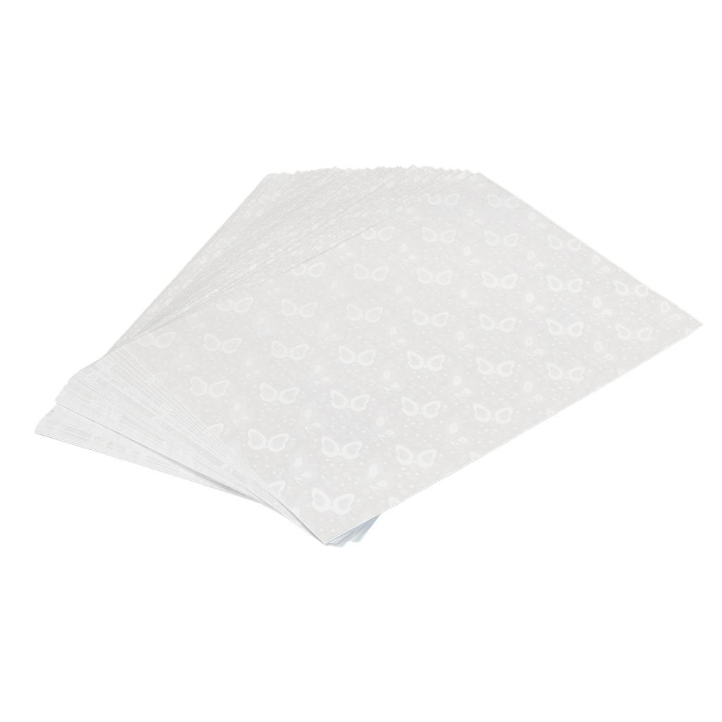 50Pcs Holographic Laminate Sheets A4 Bright Colors Glittering Effects Holographic Stickers for Photo Paper Picture Type