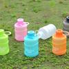 Fruit Tea 650ml Bucket Cup Drop Resistant Leak-proof Plastic Cup Creative Design Mini Size Water Bottle School