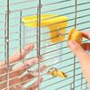 Pin-Touch Bird Cage Water Feeder Wall Mounted Bird Drinker Parrot Water Dispenser  Parakeet