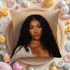 American Singer Star S-Sza Cushion Cover Natural Linen Organic Fabric Double-Sided Printing Sofa Home Decor Gift Pillow Cover
