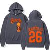 Karol G Tropicoqueta Tour Album 2026 Print Hoodie Herren Damen Mode Pullover Winter Langarm Hohe Qualität Herren Sweatshirts