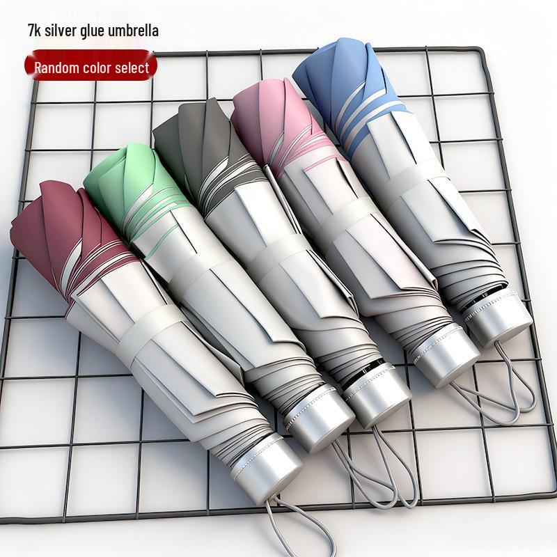 Dual-Use Windproof Large Umbrella: Colorful, Thickened, Anti-UV, Sunshade for Women—Perfect for Rainy & Sunny Days
