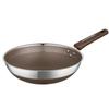 Debo 32cm 304 Stainless Steel Non-stick Wok