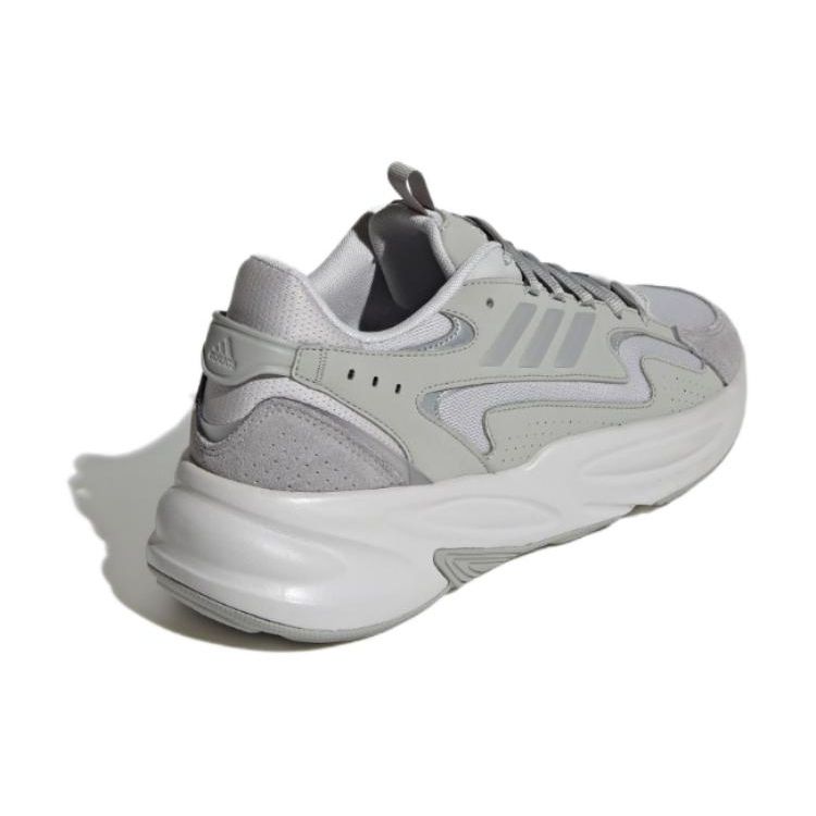 Adidas Comfortable Versatile Low-Top Casual Running Shoes Unisex Sneakers Gray ID3575