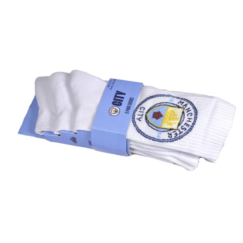 Manchester City FC Skarpety Unisex dla Dorosłych (Pakiet 3)