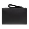 Bally Pochette in Pelle con Stampa Logo Pochette da Uomo Nera 6308543