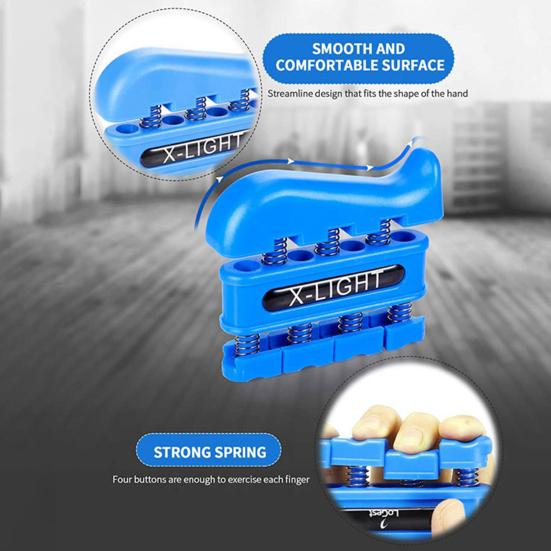 Posilovač úchopu Dvoucestný tréninkový nástroj pro rehabilitaci prstů Přenosný posilovač úchopu Posilovač úchopu Přenosné vybavení pro cvičení rukou