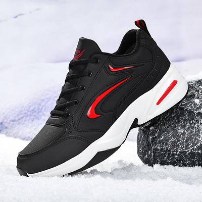 Men's Winter Sneakers Non-slip Waterproof Outdoor Winter Sport Shoes for Men Add Cotton Warm Walking Shoes 2024 Men Cotton Shoes