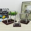 Creative Decorative Newton Billiards Balanced Balls Metal Handicraft Red Base Household Newton Billiards