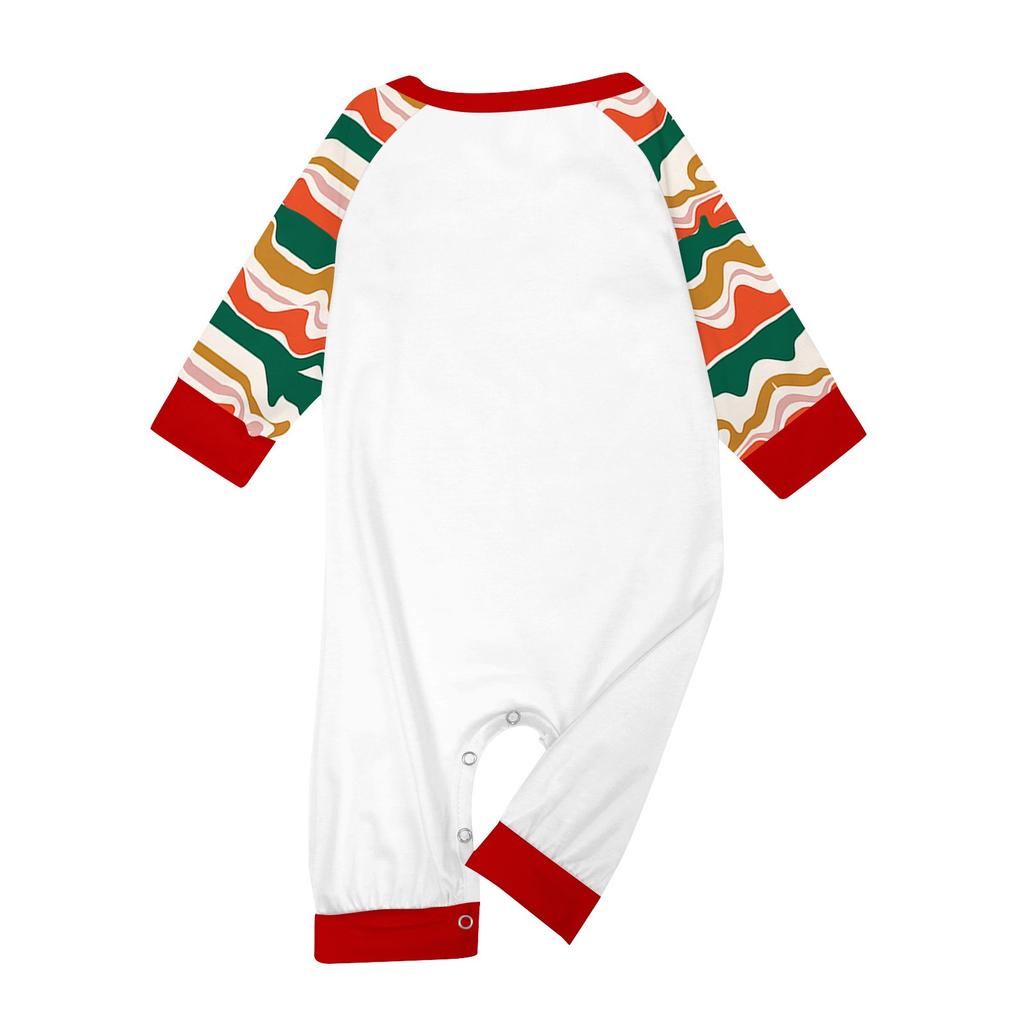 Christmas Parent Child Family Set Home Furnishings Christmas Pajamas Two Piece Set