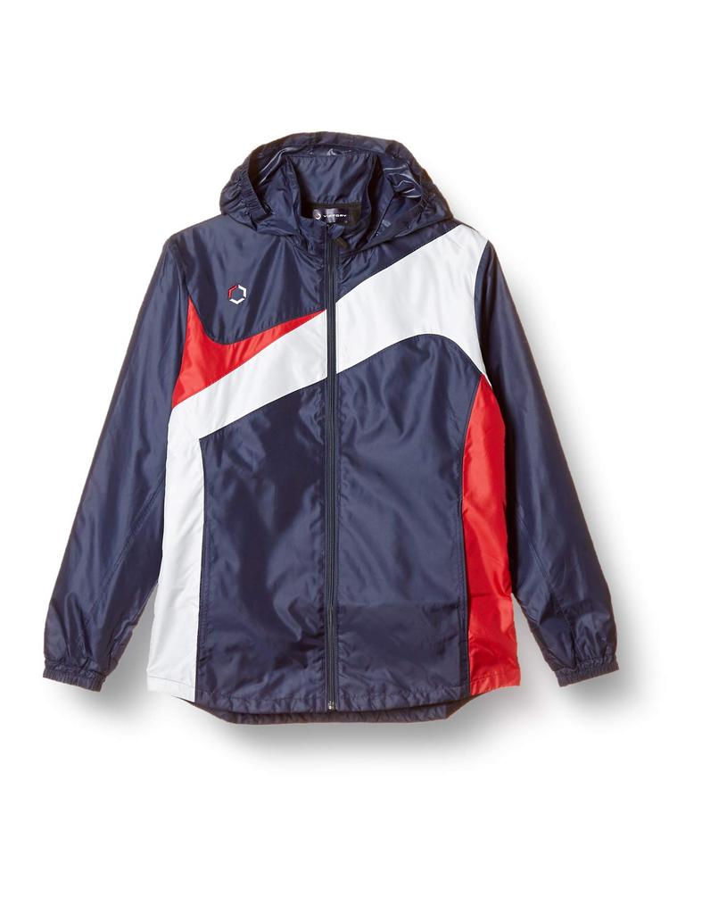 Victory Windbreaker Navy Size Boys' Jacket, Blue, SS, T-31-19