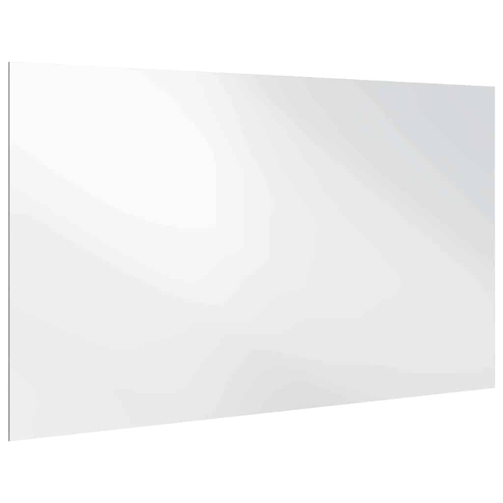 Wall Mirror Rectangular 100 X 60 Cm Tempered Glass