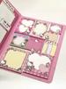 Hot  Cute Sanrio  & For Kuromi Cinnamoroll  Sticky Notepad, Adorable Oblong Paper Notepad For Office Stationery