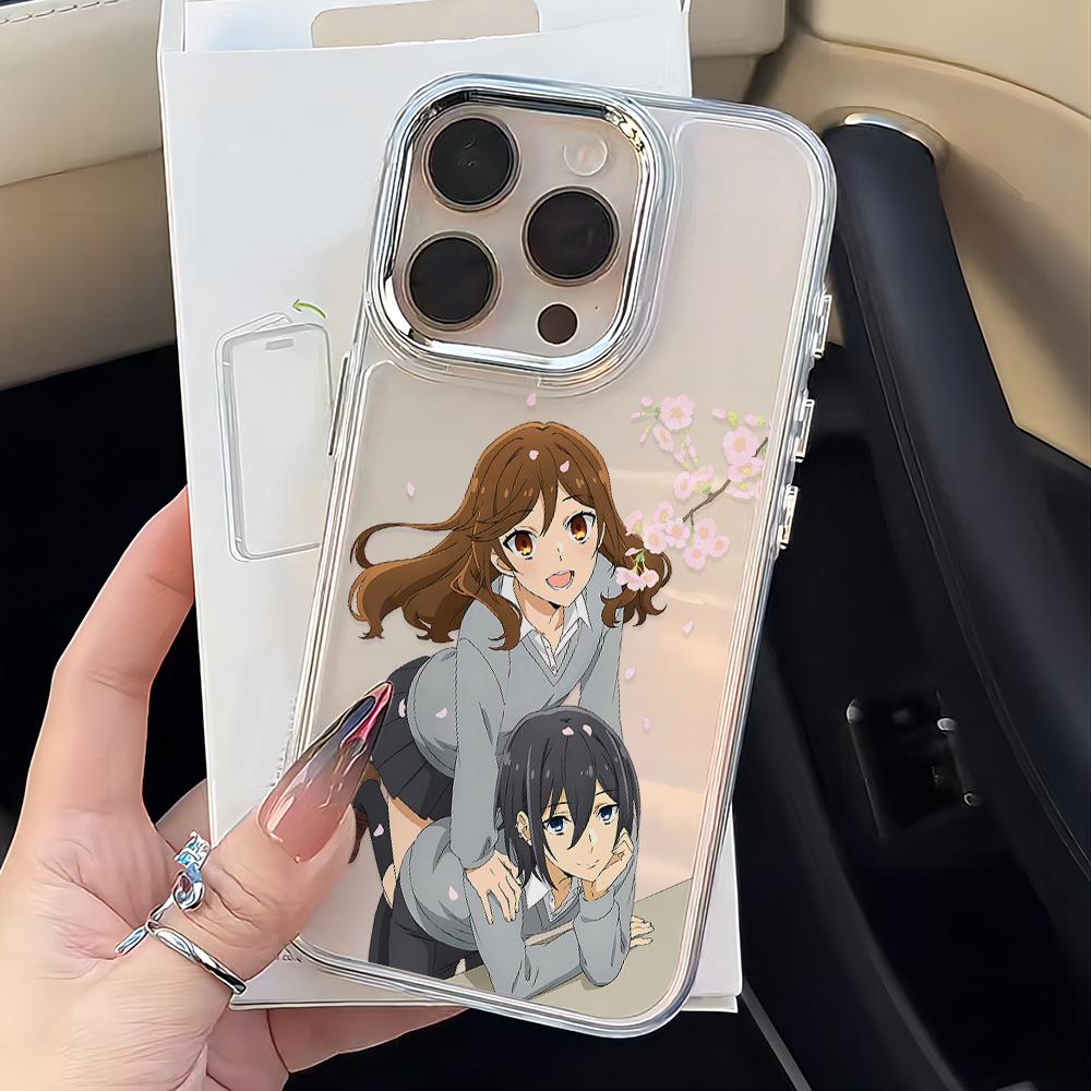 Cartoon H-Horimiya Phone Case For iPhone 17 16e 16 15 14 13 12 11 Mini Pro Max X XR XSMAX 8 7 Air Plus Transparent Soft Cover