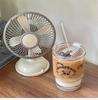 350ml Straw Cup with Lid Transparent Glasses Water Bottle Reusable Coffee Tumbler Ice Coffee Mug Juice Milk Glass Cup Drinkware