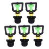 5PCS G1 2 Male Thread Rotating Sprinkler Nozzle Spray Head Misting Nozzle for Garden Irrigation