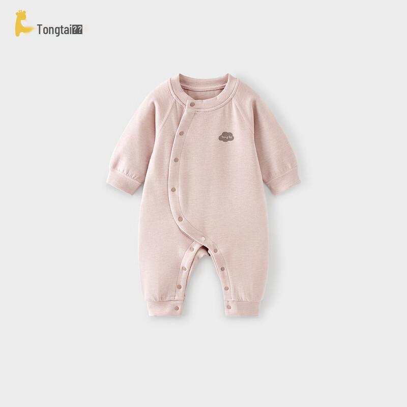 Tongtai Baby Autumn and Winter Warm Long-Sleeve Romper