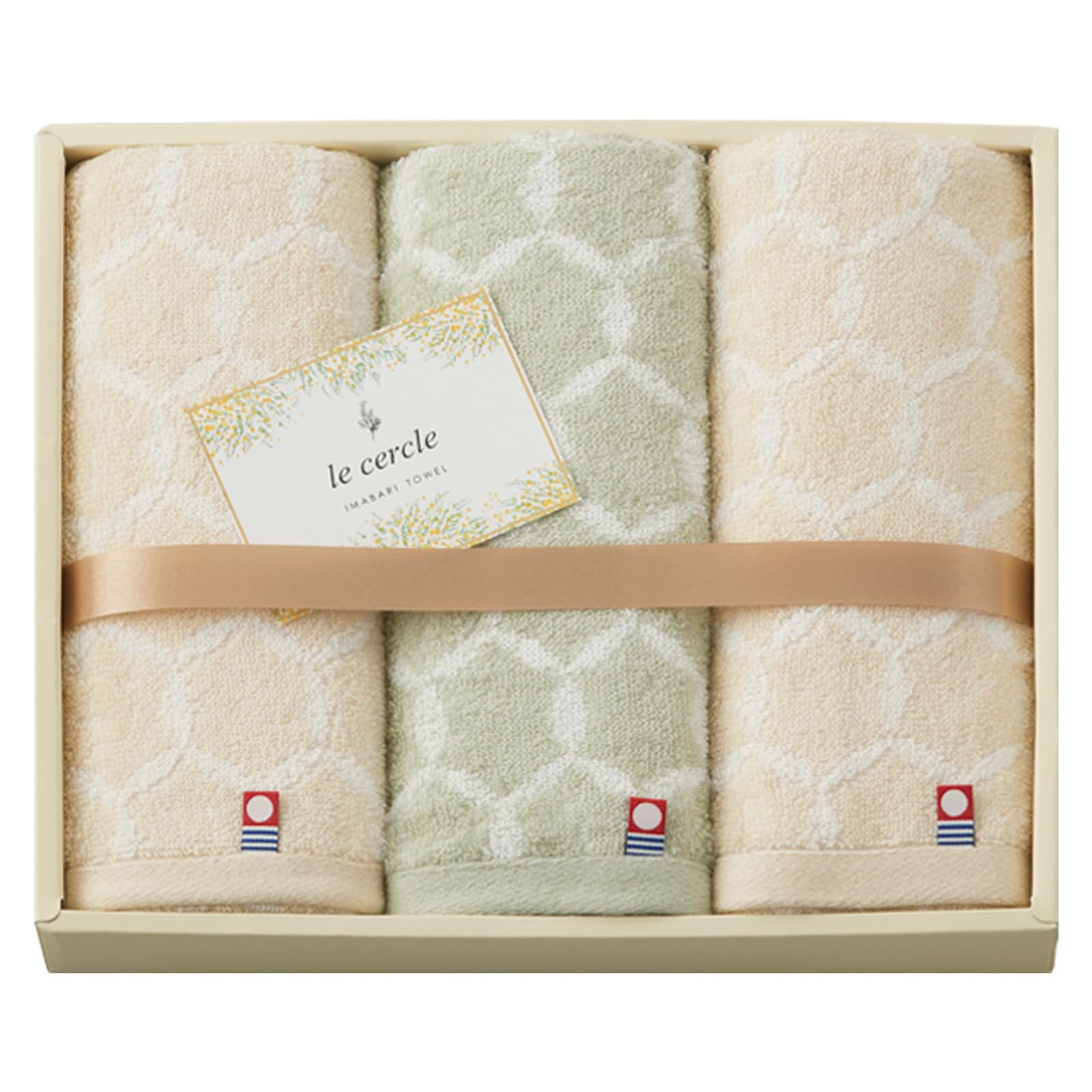 Imabari Towel Gift Set Face 32 x 75 le cercle Made in LC4135 (3 towels) towels, cm, brand, Japan,
