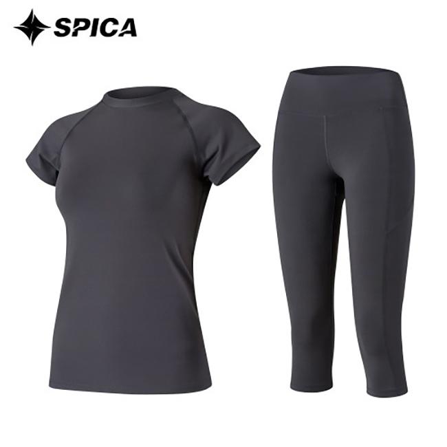 Seupika Yoga Set T-Shirt Sleeveless Leggings Spa508709