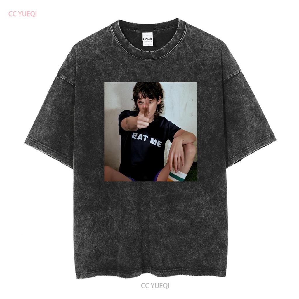 T-shirt Kristen Stewart Wlw Queer S 5XL vintage lavata uomo abbigliamento designer comodo versatile top per l'uso quotidiano