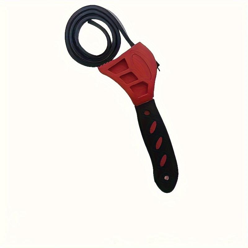 8inch Belt Wrench Oil Filter Puller Strap Spanner Chain Wrench Strap Opener Adjustable Disassembly Tool Universal Strap