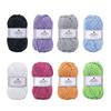 Hollow Craft Yarn for Crochet Hat and Handmade Bags, Flexible Knitting Yarn Roll for DIY Handbags and Weaving Project