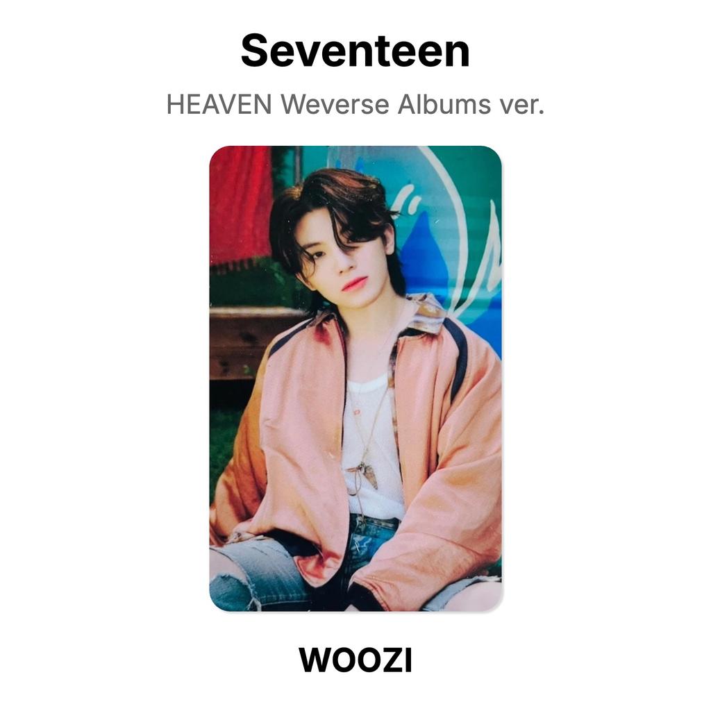 Seventeen HEAVEN Weverse Albums ver. Official Photocard