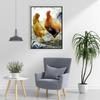 Volle quadratische Runde Diamant Malerei Hahn Henne Huhn Diamant Stickerei Kreuzstich Mosaik Bild Strass Home Decor Geschenk